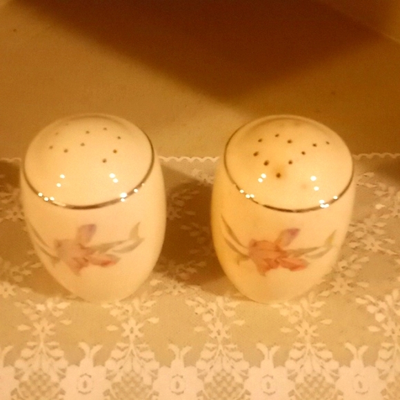 Vintage Universal Cambridge Iris Camwood Ivory- Salt & Pepper Set - Picture 10 of 12